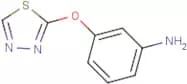 3-(1,3,4-Thiadiazol-2-yloxy)aniline