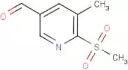 6-Methanesulfonyl-5-methylpyridine-3-carbaldehyde