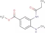 Methyl 4-(methylamino)-3-propanamidobenzoate
