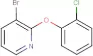 3-Bromo-2-(2-chlorophenoxy)pyridine