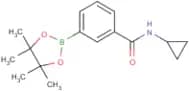 N-cyclopropyl-3-(4,4,5,5-tetramethyl-1,3,2-dioxaborolan-2-yl)benzamide