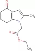 Ethyl 2-(2-methyl-4-oxo-4,5,6,7-tetrahydro-1H-indol-1-yl)acetate