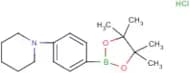 1-[4-(Tetramethyl-1,3,2-dioxaborolan-2-yl)phenyl]piperidine hydrochloride