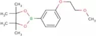 2-[3-(2-Methoxyethoxy)phenyl]-4,4,5,5-tetramethyl-1,3,2-dioxaborolane