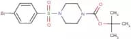 tert-Butyl 4-[(4-bromobenzene)sulfonyl]piperazine-1-carboxylate