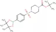 tert-Butyl 4-{[4-(tetramethyl-1,3,2-dioxaborolan-2-yl)benzene]sulfonyl}piperazine-1-carboxylate