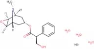 (1S,2R)-9-Methyl-3-oxa-9- azatricyclo[3.3.1.02,4]nonan-7-yl (2S)-3-hydroxy-2-phenylpropanoate trih…