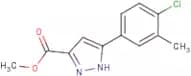 Methyl 5-(4-chloro-3-methylphenyl)-1H-pyrazole-3-carboxylate