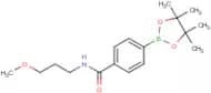 N-(3-Methoxypropyl)-4-(tetramethyl-1,3,2-dioxaborolan-2-yl)benzamide