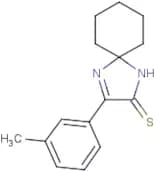 3-(3-Methylphenyl)-1,4-diazaspiro[4.5]dec-3-ene-2-thione
