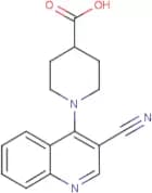 1-(3-Cyanoquinolin-4-yl)piperidine-4-carboxylic acid