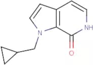 1-(Cyclopropylmethyl)-1,6-dihydro-7H-pyrrolo[2,3-c]pyridin-7-one