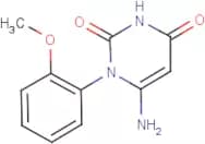 6-Amino-1-(2-methoxyphenyl)pyrimidine-2,4(1H,3H)-dione