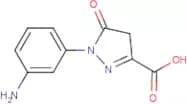 1-(3-Aminophenyl)-5-oxo-4,5-dihydro-1H-pyrazole-3-carboxylic acid