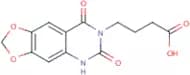 4-(6,8-Dioxo-5,8-dihydro[1,3]dioxolo[4,5-g]quinazolin-7(6H)-yl)butanoic acid