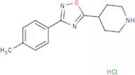 4-[3-(4-Methylphenyl)-1,2,4-oxadiazol-5-yl]piperidine hydrochloride