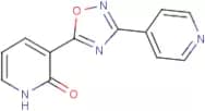 3-(3-Pyridin-4-yl-1,2,4-oxadiazol-5-yl)pyridin-2(1H)-one