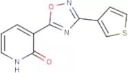 3-[3-(3-Thienyl)-1,2,4-oxadiazol-5-yl]pyridin-2(1H)-one