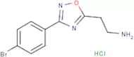 {2-[3-(4-Bromophenyl)-1,2,4-oxadiazol-5-yl]ethyl}amine hydrochloride