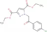 Diethyl 1-[2-(4-chlorophenyl)-2-oxoethyl]-1H-pyrazole-3,5-dicarboxylate