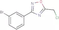3-(3-Bromophenyl)-5-(chloromethyl)-1,2,4-oxadiazole