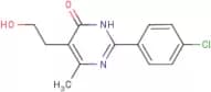 2-(4-Chlorophenyl)-5-(2-hydroxyethyl)-6-methylpyrimidin-4(3H)-one
