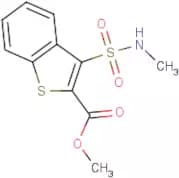 Methyl 3-[(methylamino)sulfonyl]-1-benzothiophene-2-carboxylate