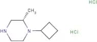 (2S)-1-Cyclobutyl-2-methylpiperazine dihydrochloride
