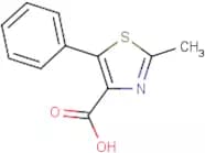 2-Methyl-5-phenyl-1,3-thiazole-4-carboxylic acid