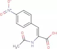 2-(Acetylamino)-3-(4-nitrophenyl)-2-propenoic acid