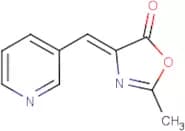 2-Methyl-4-(3-pyridinylmethylene)-5(4H)-oxazolone