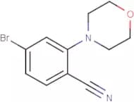 4-Bromo-2-(morpholin-4-yl)benzonitrile