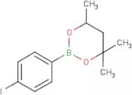2-(4-Iodophenyl)-4,4,6-trimethyl-1,3,2-dioxaborinane