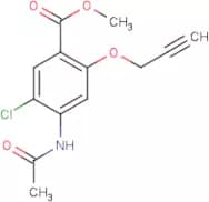Methyl 5-chloro-4-acetamido-2-(prop-2-yn-1-yloxy)benzoate