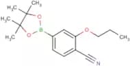 2-Propoxy-4-(tetramethyl-1,3,2-dioxaborolan-2-yl)benzonitrile