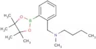 Butyl(methyl){[2-(tetramethyl-1,3,2-dioxaborolan-2-yl)phenyl]methyl}amine