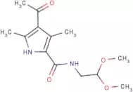4-Acetyl-N-(2,2-dimethoxyethyl)-3,5-dimethyl-1H-pyrrole-2-carboxamide