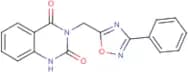 3-[(3-Phenyl-1,2,4-oxadiazol-5-yl)methyl]-1,2,3,4-tetrahydroquinazoline-2,4-dione