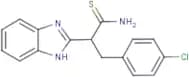 2-(1H-1,3-Benzodiazol-2-yl)-3-(4-chlorophenyl)propanethioamide