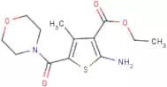 Ethyl 2-amino-4-methyl-5-(morpholine-4-carbonyl)thiophene-3-carboxylate