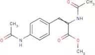 Methyl-2-acetamido-3-(4-acetamidophenyl)prop-2-enoate