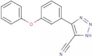4-(3-Phenoxyphenyl)-1H-1,2,3-triazole-5-carbonitrile