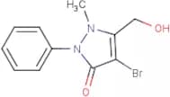 4-Bromo-5-(hydroxymethyl)-1-methyl-2-phenyl-1,2-dihydro-3H-pyrazol-3-one