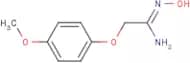 N'-Hydroxy-2-(4-methoxyphenoxy)ethanimidamide