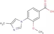3-Methoxy-4-(4-methyl-1H-imidazol-1-yl)benzoic acid