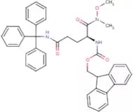 9H-Fluoren-9-ylmethyl N-[(1S)-1-[methoxy(methyl)carbamoyl]-3-[(triphenylmethyl)carbamoyl]propyl]ca…