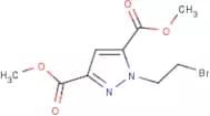dimethyl 1-(2-bromoethyl)-1H-pyrazole-3,5-dicarboxylate