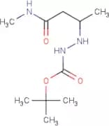 tert-butyl 2-[1-methyl-3-(methylamino)-3-oxopropyl]-1-hydrazinecarboxylate