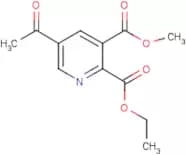 2-ethyl 3-methyl 5-acetylpyridine-2,3-dicarboxylate