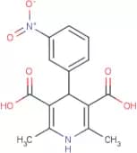 2,6-Dimethyl-4-(3-nitrophenyl)-1,4-dihydropyridine-3,5-dicarboxylic acid